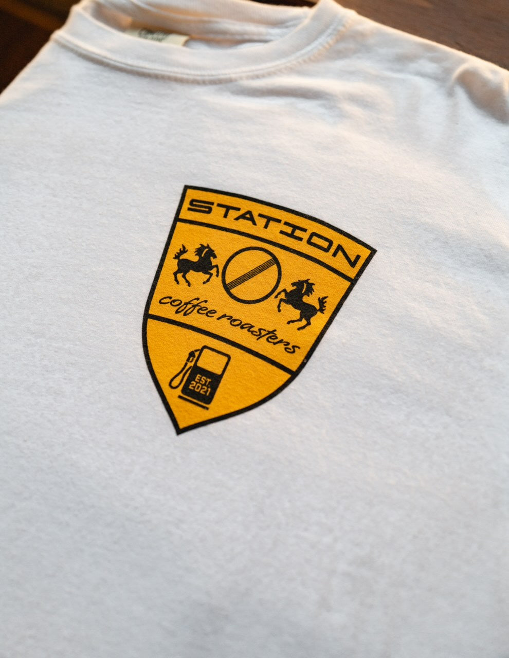 Station Coffee Roasters Shield T-Shirt - Unisex